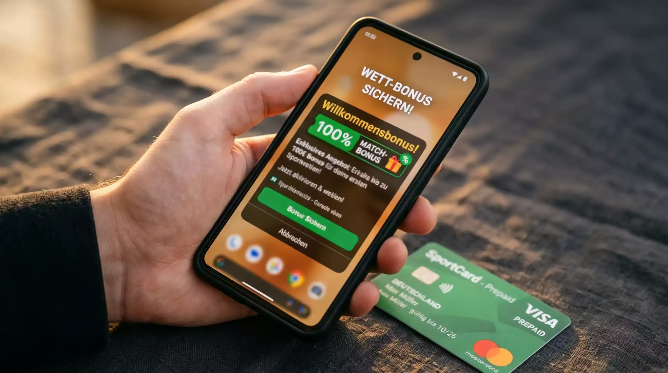 Sportwetten Bonus mit Paysafecard 2026 | WettCode