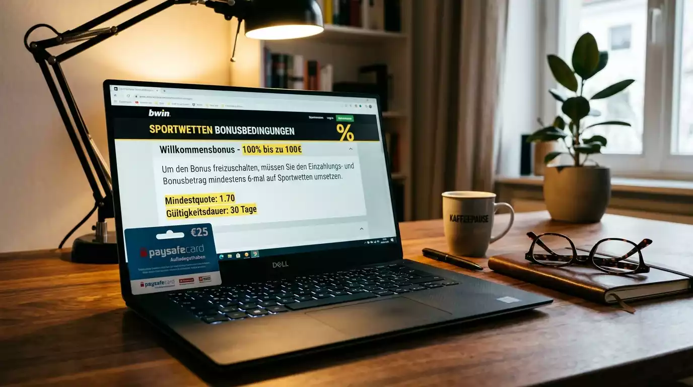 Bonusbedingungen bei Paysafecard-Wetten verstehen | WettCode